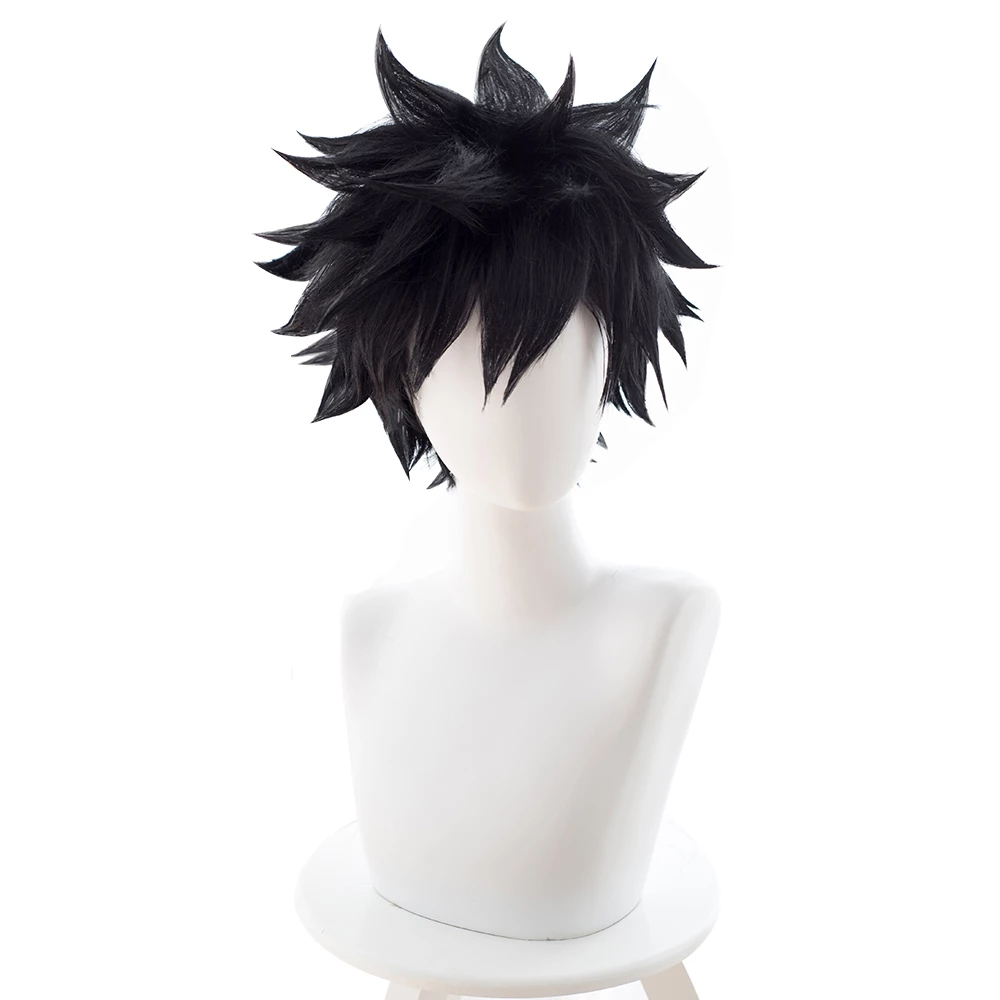 Black 25cm My Hero Academia Boku No Hiro Akademia Dabi Cosplay Wig 3 Black 25cm My Hero Academia Boku No Hiro Akademia Dabi Cosplay Wig
