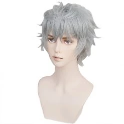 Gray 30cm Fire Emblem: Three Houses Ashe Cosplay Wig
