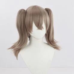 Brown 35cm Virtual YouTuber Alban Ponytail Knox Cosplay Wig -Cosplay Shopper Store COS 047 02 132