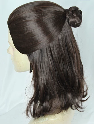 Brown 40cm Game Of Thrones Arya Stark Cosplay Wig 5 Brown 40cm Game Of Thrones Arya Stark Cosplay Wig - Image 3