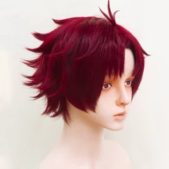 Copper Red 30cm Paradox Live BAE Allen Sugasano Cosplay Wig -Cosplay Shopper Store COS 047 02 49