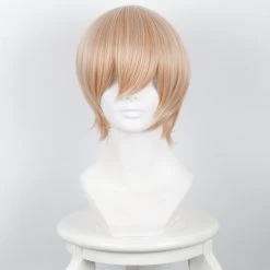 Light Gold 33cm Scum's Wish Kuzu No Honkai Mugi Awaya Cosplay Wig