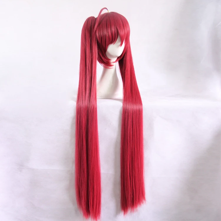 Red 100cm Date A Live Kotori Itsuka Cosplay Wig 4 Red 100cm Date A Live Kotori Itsuka Cosplay Wig - Image 2