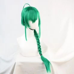 Green 70cm Virtual YouTuber Ryushen Cosplay Wig -Cosplay Shopper Store COS 048 02 81