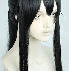 Black 65cm Kaiju No.8 Ashiro Cosplay Wig