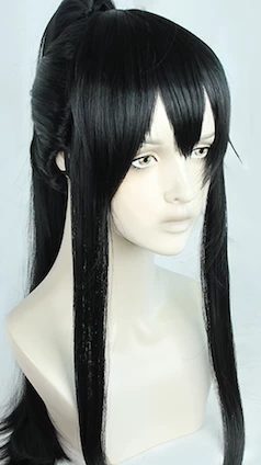 Black 65cm Kaiju No.8 Ashiro Cosplay Wig 4 Black 65cm Kaiju No.8 Ashiro Cosplay Wig - Image 2