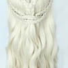 Gold 70cm Game Of Thrones Daenerys Targaryen Cosplay Wig 1 Gold 70cm Game Of Thrones Daenerys Targaryen Cosplay Wig -Cosplay Shopper Store COS 049 01 66