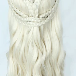 Gold 70cm Game Of Thrones Daenerys Targaryen Cosplay Wig