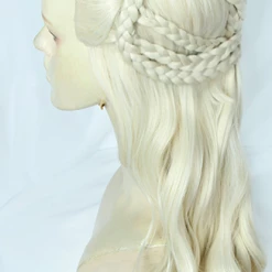Gold 70cm Game Of Thrones Daenerys Targaryen Cosplay Wig -Cosplay Shopper Store COS 049 02 42