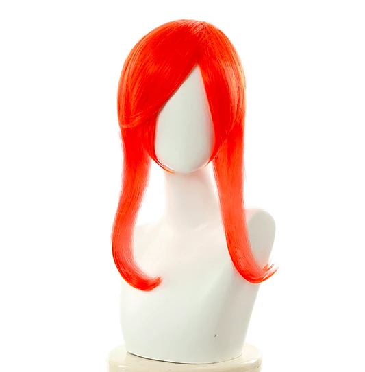 Orange 55cm League Of Legends Battle Academia Lux Cosplay Wig 3 Orange 55cm League Of Legends Battle Academia Lux Cosplay Wig