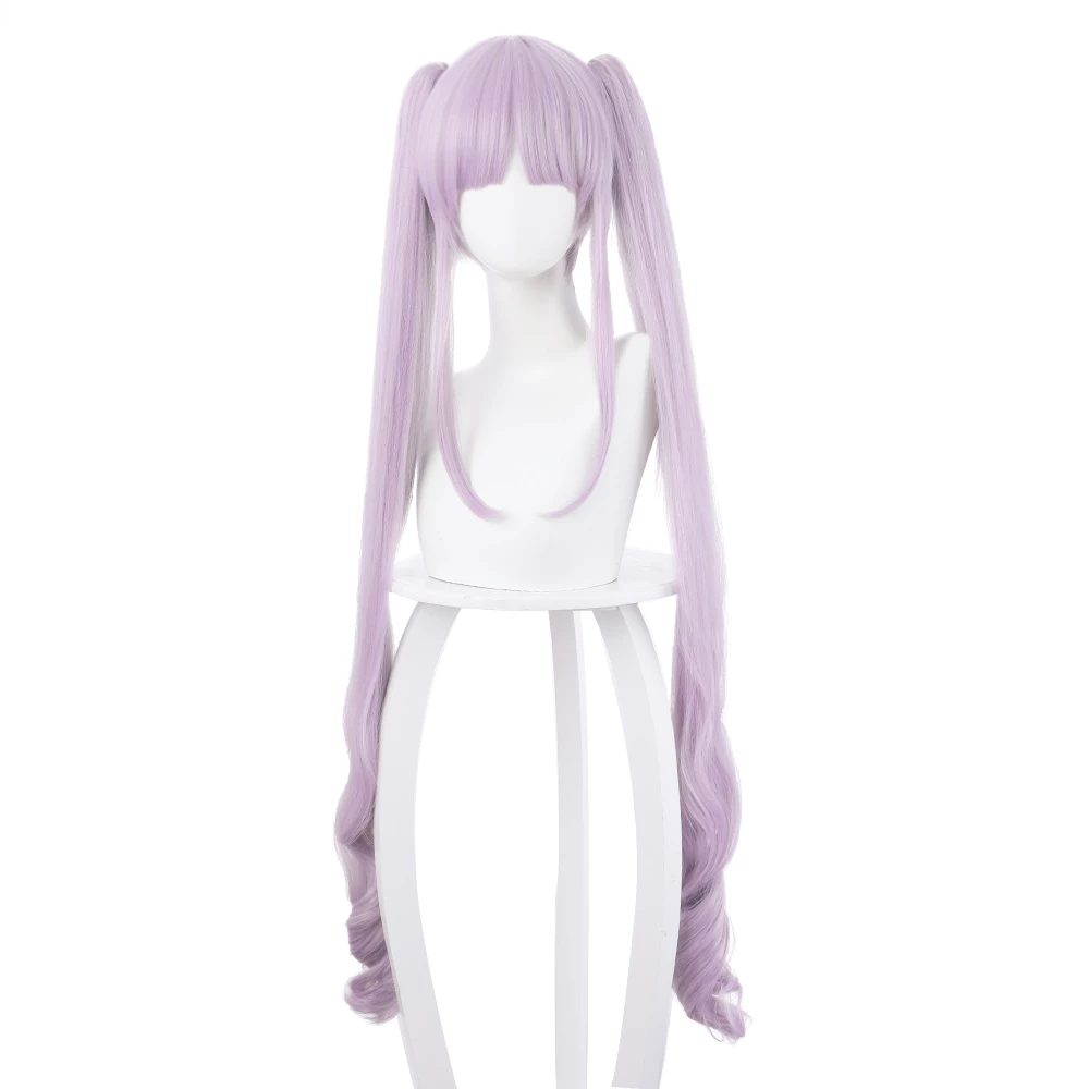 Purple 100cm Princess Connect! Re:Dive Kyouka Hikawa Cosplay Wig 4 Purple 100cm Princess Connect! Re:Dive Kyouka Hikawa Cosplay Wig - Image 2