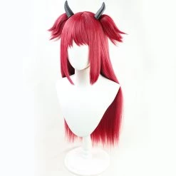 Red 80cm Virtual YouTuber Yuzuki Roa Cosplay Wig -Cosplay Shopper Store COS 050 02 98