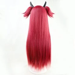 Red 80cm Virtual YouTuber Yuzuki Roa Cosplay Wig -Cosplay Shopper Store COS 050 03 68