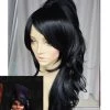 80cm Black League Of Legends Nidalee Cosplay Wig 2 80cm Black League Of Legends Nidalee Cosplay Wig -Cosplay Shopper Store COS 051 01 16