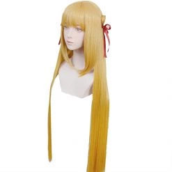 Gold 100cm Assassins Pride Melida Angel Cosplay Wig