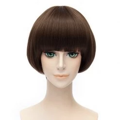 Brown 30cm Touken Ranbu Hirano Toushirou Cosplay Wig