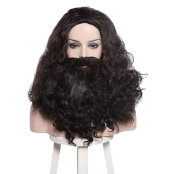 Brown 60cm Harry Potter Rubeus Hagrid Cosplay Wig