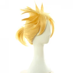Yellow 30cm League Of Legends Battle Academia Ezreal Cosplay Wig -Cosplay Shopper Store COS 051 02 31