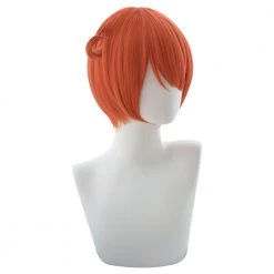 Orange 25cm Cells At Work! Erythrocite/Red Blood Cell Cosplay Wig -Cosplay Shopper Store COS 051 04 5