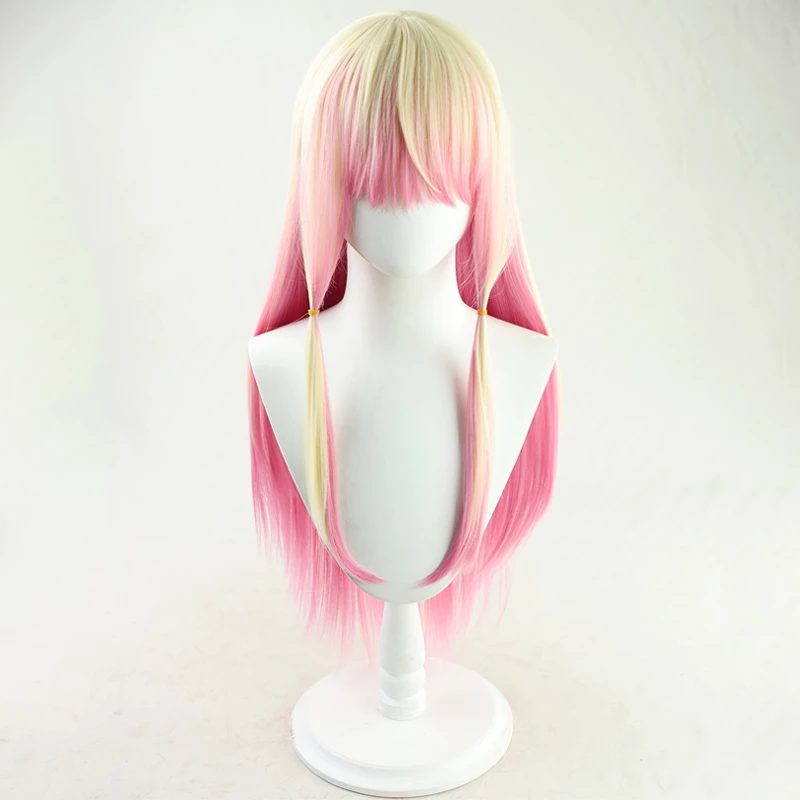 80cm Virtual YouTuber Momosuzu Nene Cosplay Wig 3 80cm Virtual YouTuber Momosuzu Nene Cosplay Wig