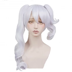 45cm Silver The Caligula Effect Mu Cosplay Wig