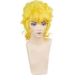 Yellow 35cm Legend Of The Galactic Heroes Reinhard Von Lohengramm Cosplay Wig