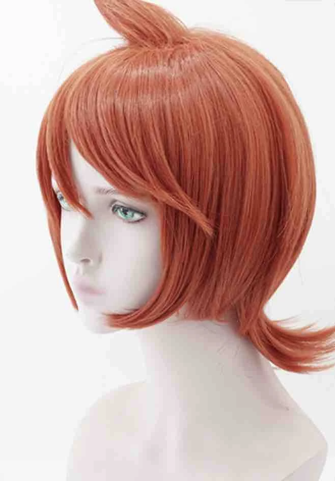 Orange 35cm Pokemon Legends: Arceus Arezu Cosplay Wig 5 Orange 35cm Pokemon Legends: Arceus Arezu Cosplay Wig - Image 3