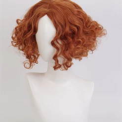 Orange 30cm Alice In Wonderland Mad Hatter Tarrant Hightopp Cosplay Wig -Cosplay Shopper Store COS 052 02 40