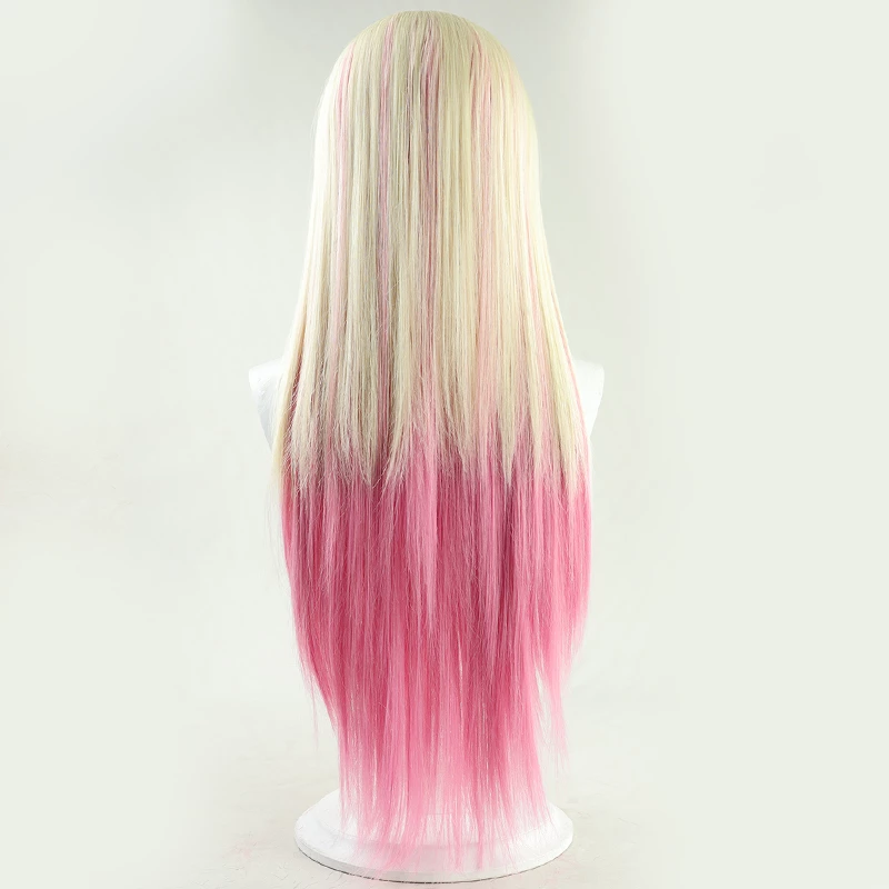 80cm Virtual YouTuber Momosuzu Nene Cosplay Wig 5 80cm Virtual YouTuber Momosuzu Nene Cosplay Wig - Image 3