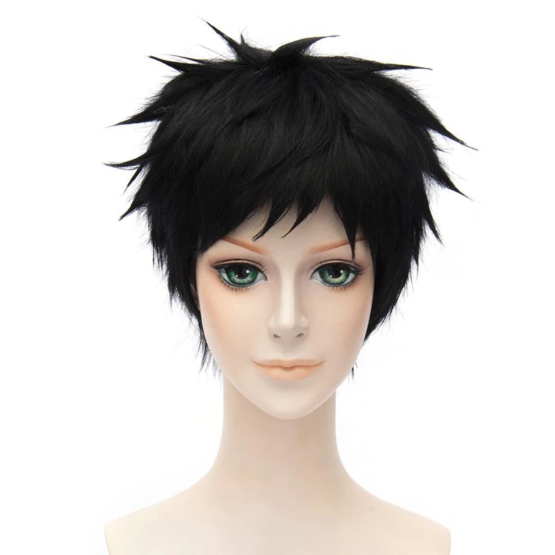 Black 30cm Touken Ranbu Atsushi Toushirou Cosplay Wig 3 Black 30cm Touken Ranbu Atsushi Toushirou Cosplay Wig