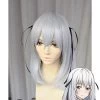 Gray 40cm Undefeated Bahamut Chronicle Airi Arcadia Cosplay Wig -Cosplay Shopper Store COS 053 01 99
