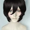 Black 30cm Fate/Grand Order Arjuna Cosplay Wig 1 Black 30cm Fate/Grand Order Arjuna Cosplay Wig -Cosplay Shopper Store COS 054 01 12