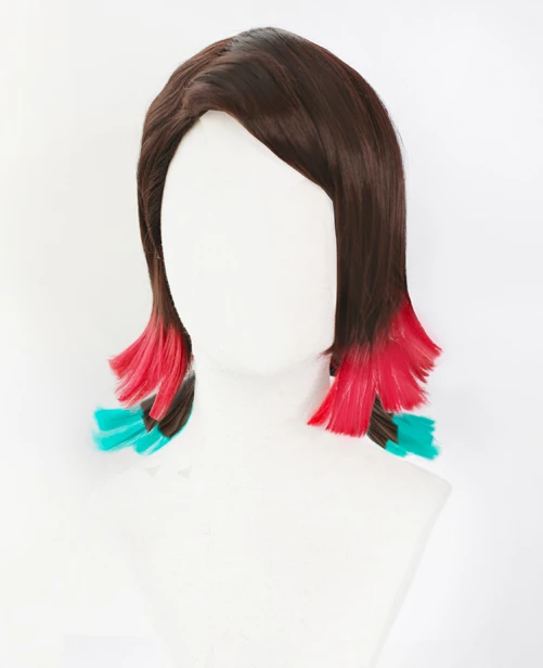 35cm Demon Slayer: Kimetsu No Yaiba Enmu Cosplay Wig 4 35cm Demon Slayer: Kimetsu No Yaiba Enmu Cosplay Wig - Image 2