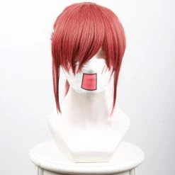 Red 40cm Miss Kobayashi's Dragon Maid Kobayashi Cosplay Wig