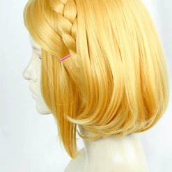 Gold 35cm The Legend Of Zelda: Breath Of The Wild Princess Zelda Cosplay Wig -Cosplay Shopper Store COS 054 02 24
