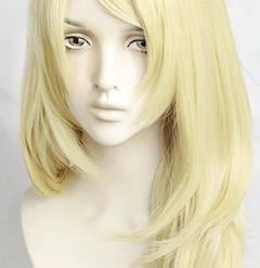 Gold 65cm Tokyo Revengers Emma Sano Cosplay Wig 6 Gold 65cm Tokyo Revengers Emma Sano Cosplay Wig -Cosplay Shopper Store COS 055 01 128