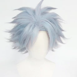 Blue 30cm Id:Invaded Tamotsu Fukuda Cosplay Wig