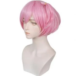 Pink 30cm Assault Lily Bouquet Riri Hitotsuyanagi Cosplay Wig