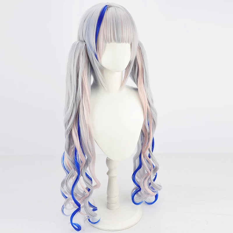 80cm Virtual YouTuber Amane Kanata Cosplay Wig 5 80cm Virtual YouTuber Amane Kanata Cosplay Wig - Image 3