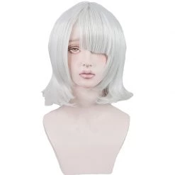 Silver 35cm Kishuku Gakkou No Juliette (Juliet Of Boarding School) Chartreux Westia Cosplay Wig