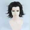 Black 30cm Bakumatsu Rock Toshizo Hijikata Cosplay Wig 1 Black 30cm Bakumatsu Rock Toshizo Hijikata Cosplay Wig -Cosplay Shopper Store COS 056 01 5