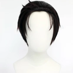 Black 30cm The Millionaire Detective Balance: Unlimited Daisuke Kanbe Cosplay Wig