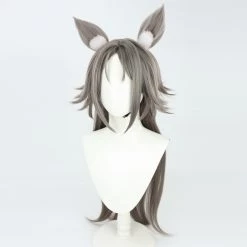 Grey 80cm Virtual YouTuber Mysta Rias Cosplay Wig -Cosplay Shopper Store COS 056 02 86
