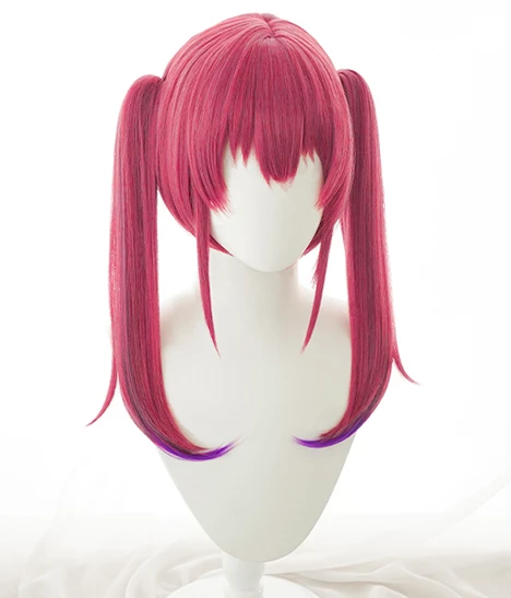 40cm Virtual YouTuber Houshou Marine Cosplay Wig 5 40cm Virtual YouTuber Houshou Marine Cosplay Wig - Image 3