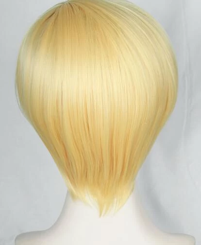 Gold 30cm ACCA: 13-Territory Inspection Dept. Jean Otus Cosplay Wig 4 Gold 30cm ACCA: 13-Territory Inspection Dept. Jean Otus Cosplay Wig - Image 2