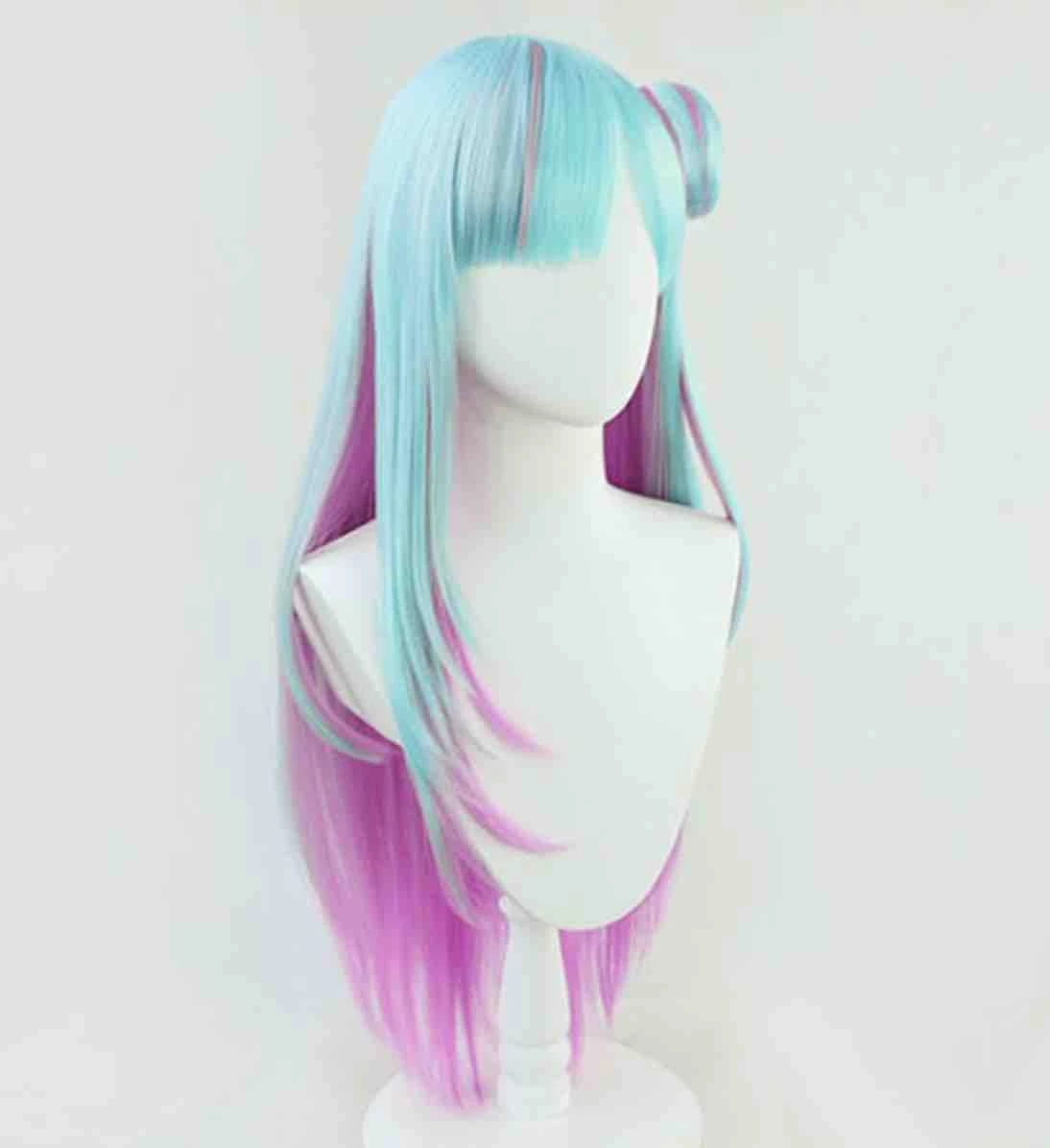 70cm Virtual YouTuber Uruha Rushia Cosplay Wig 5 70cm Virtual YouTuber Uruha Rushia Cosplay Wig - Image 3