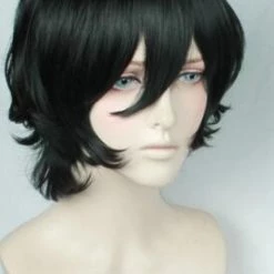 Black 35cm ACCA: 13-Territory Inspection Dept. Lilium Cosplay Wig