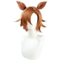 Brown 30cm Uma Musume Pretty Derby T.M. Opera O Cosplay Wig