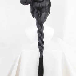 Black 90cm Identity V Geisha Michiko Manchurian Crane Cosplay Wig 9 Black 90cm Identity V Geisha Michiko Manchurian Crane Cosplay Wig -Cosplay Shopper Store COS 059 03 38