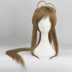 Brown 80cm Amagi Brilliant Park Isuzu Sento Cosplay Wig